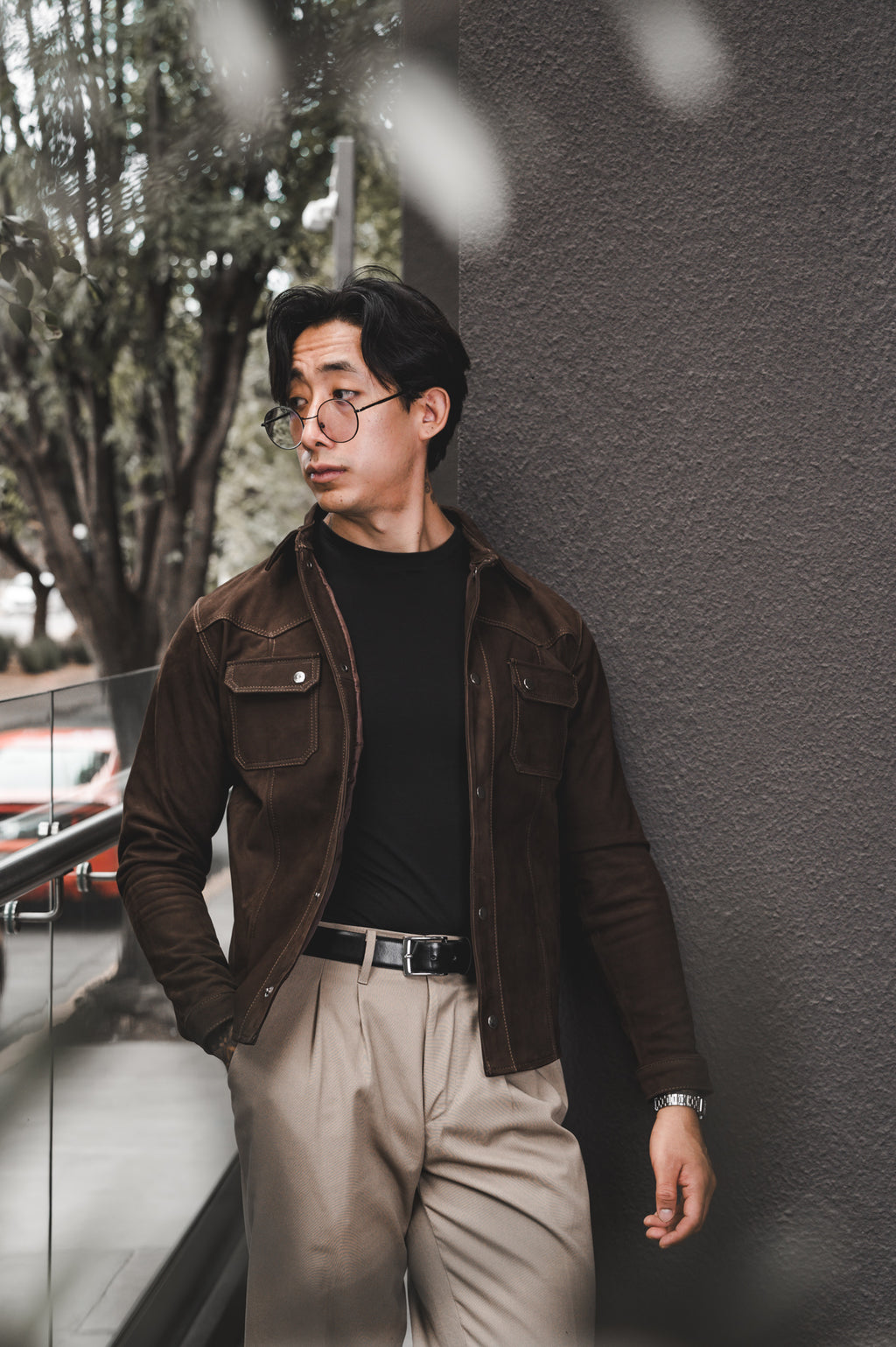 Sobrecamisa Camisola Nobuk Chocolate