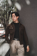 Sobrecamisa Camisola Nobuk Chocolate