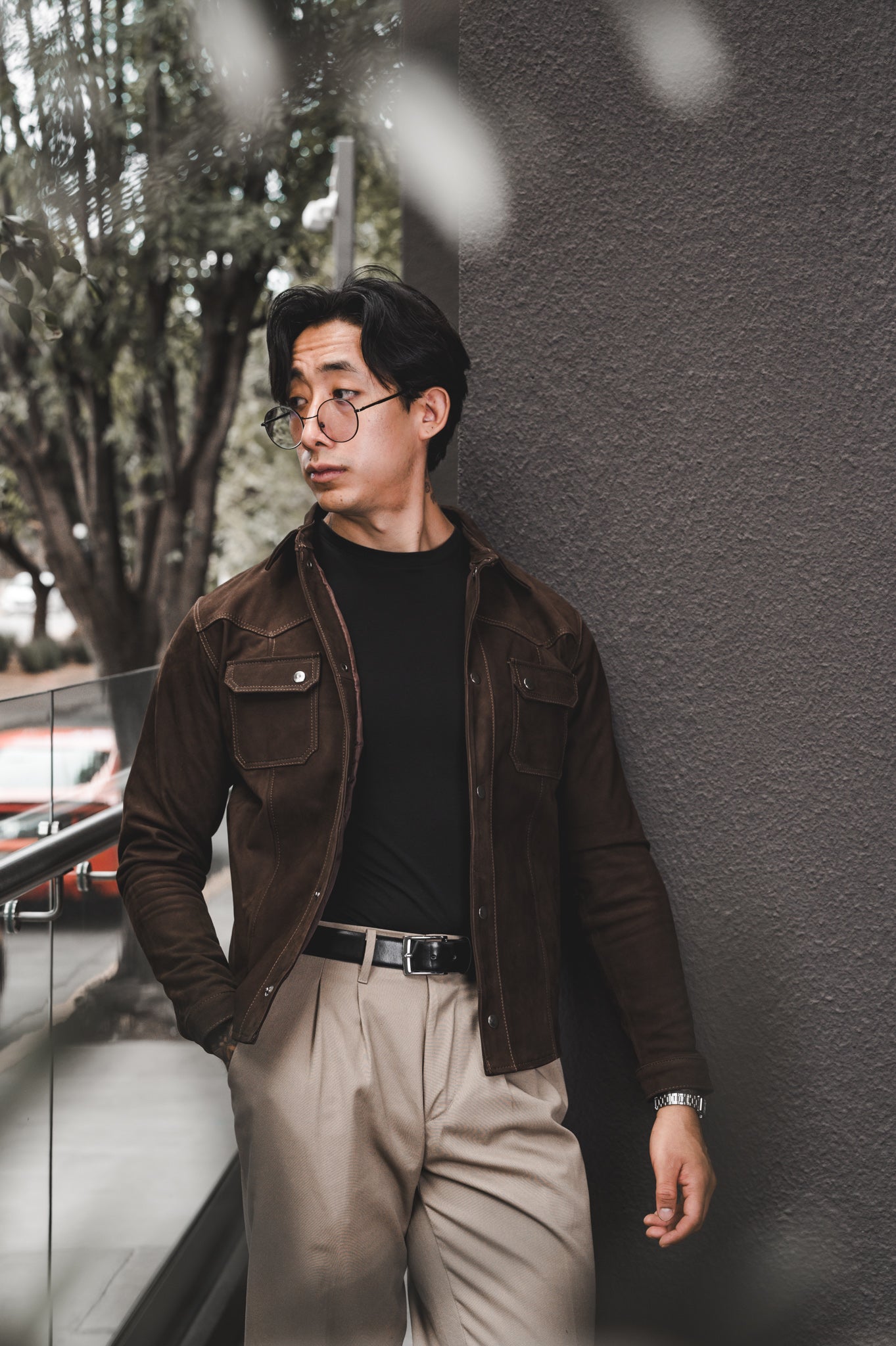 Sobrecamisa Camisola Nobuk Chocolate